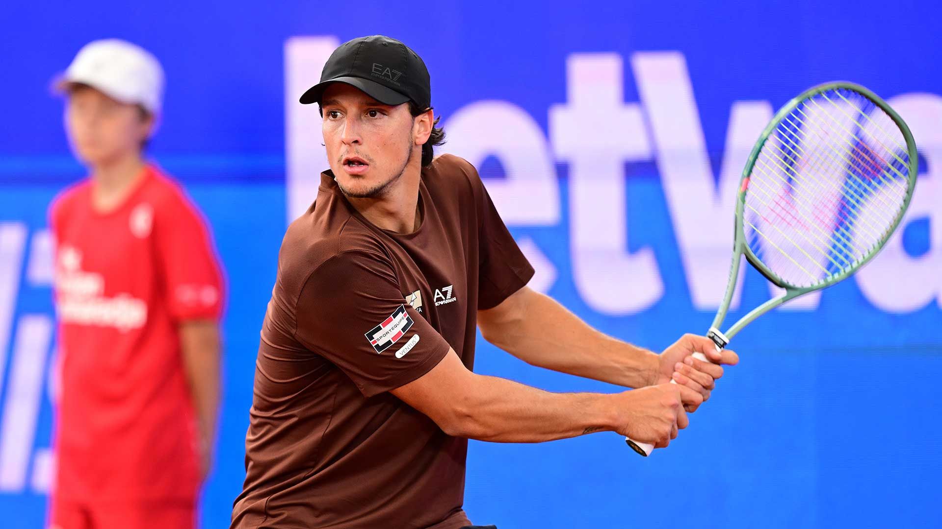 Luciano Darderi ad Amburgo (foto ATP.com)