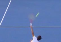 US Open, Teodor Davidov incuriosisce New York: due diritti e servizi con entrambe le mani (Video)