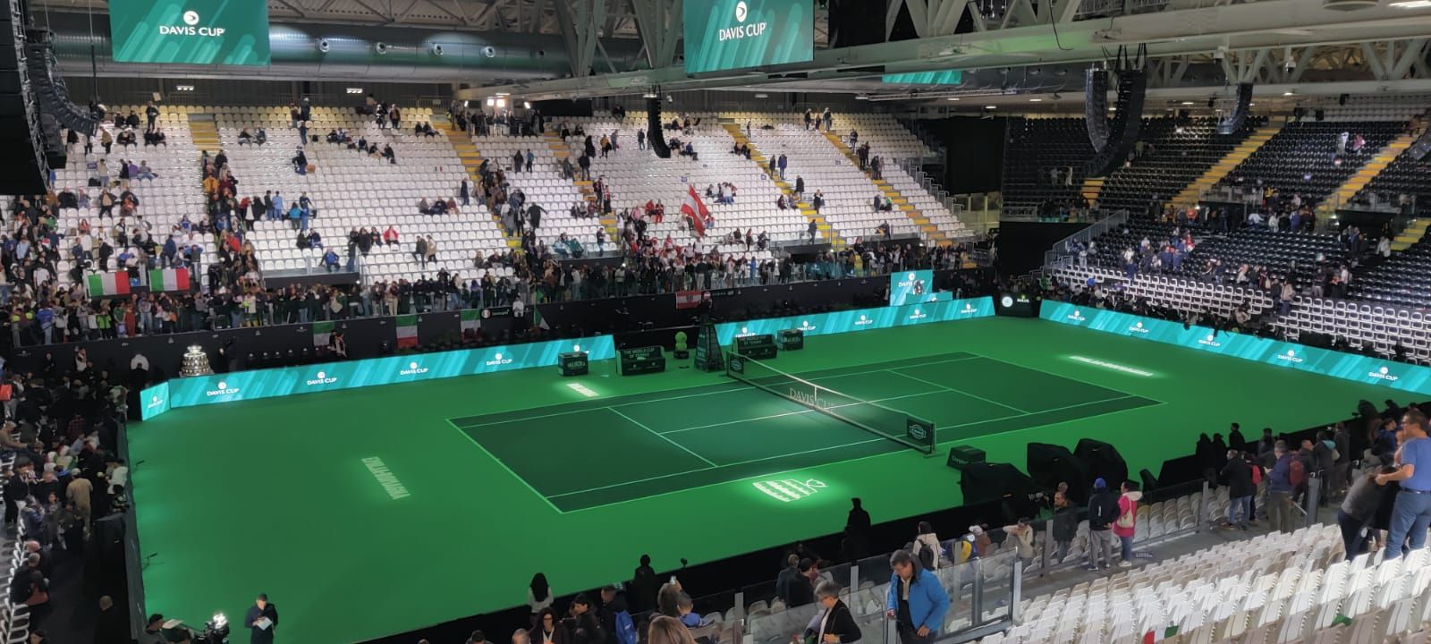 I risultati dalla Davis Cup - Foto Brigitte Grassotti