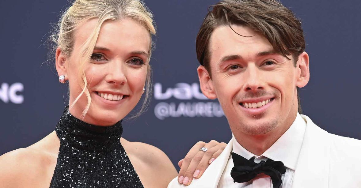 Katie Boulter e Alex de Minaur hanno partecipato ai Laureus World Sport Awards all'inizio di quest'anno. - Foto Getty Images