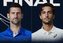 ATP 250 Atene: La Finale. Novak Djokovic b. Lorenzo Musetti 4-6 6-3 7-5