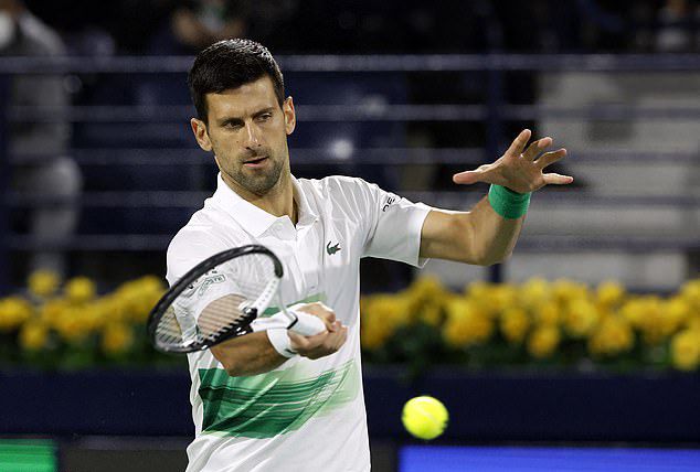 Novak Djokovic, primo match in stagione