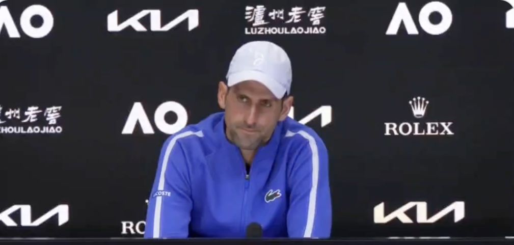 Novak Djokovic a Melbourne