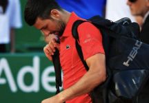 Novak Djokovic deluso dopo la sconfitta a Monte Carlo: “Il mio gioco ha avuto alti e bassi”