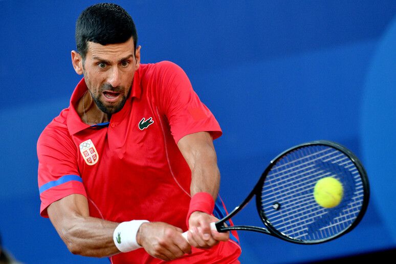 Novak Djokovic a Parigi 2024