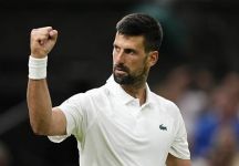 Djokovic parte con una vittoria combattuta a Wimbledon: 6-1 6-7 6-2 6-2 contro Muller