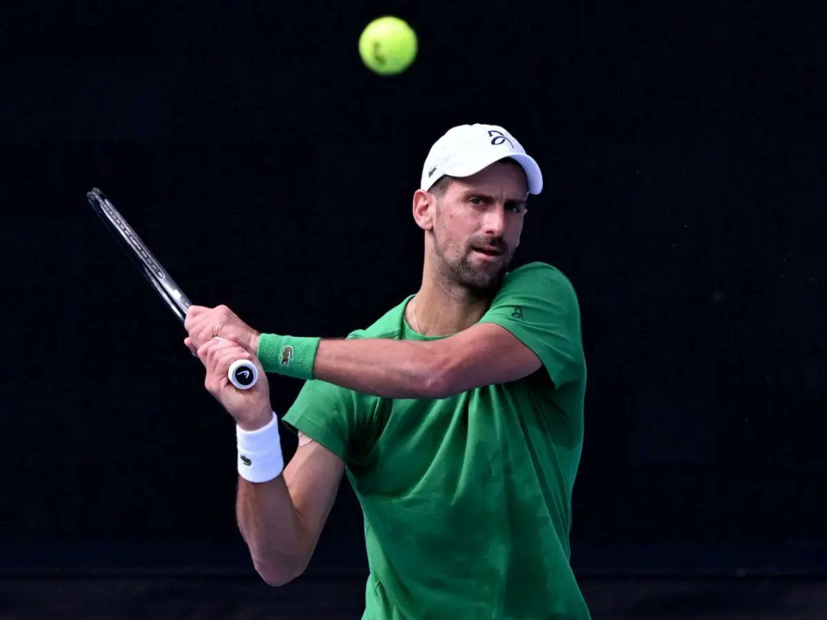 Novak Djokovic a Melbourne