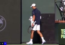 Novak Djokovic al limite a Indian Wells: vomita durante il match contro Majchrzak (Video)