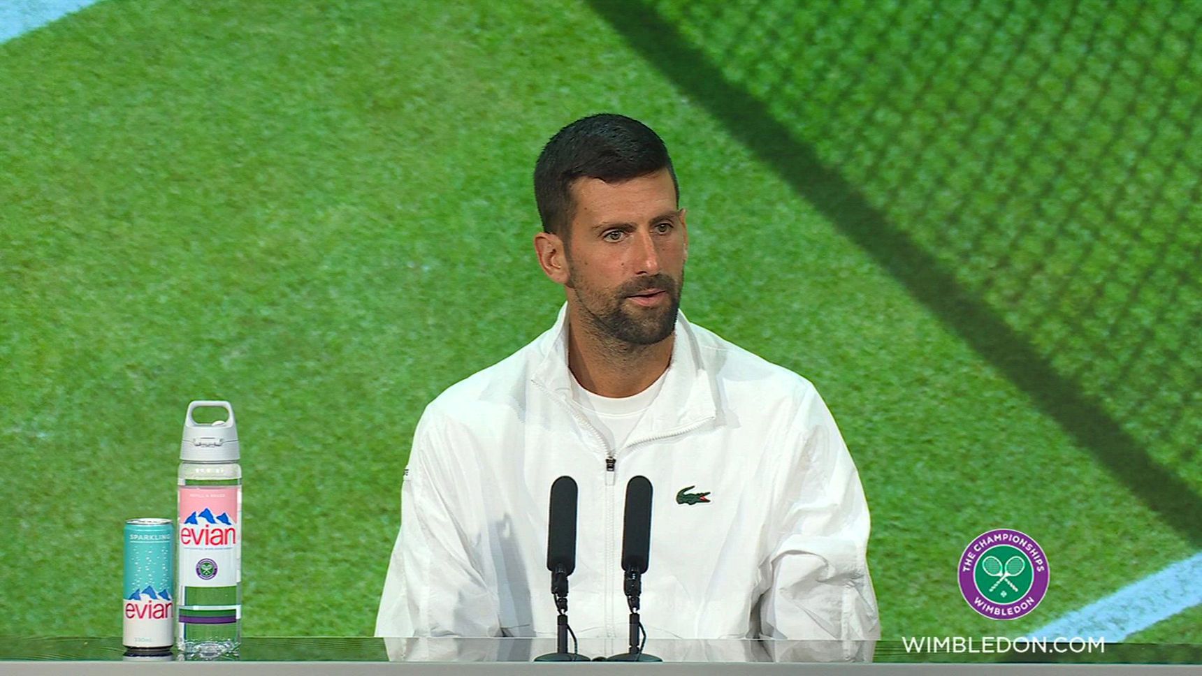 Novak Djokovic a Wimbledon