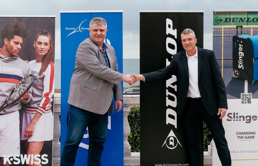 Dunlop sigla una partnership quadriennale con Tennis Europe