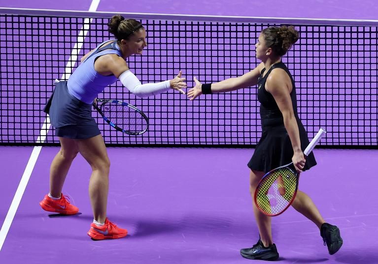 Sara Errani e Jasmine Paolini nella foto - Foto Getty Images