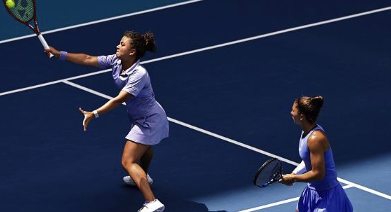 Sara Errani e Jasmine Paolini nella foto - Foto Getty Images