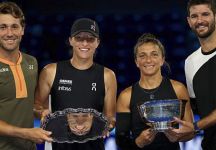 Errani e Vavassori, trionfo bis tra polemiche al nuovo formato dello US Open che discrimina le coppie “vere”.  Swiatek e Ruud: “Esperienza unica, ma Errani e Vavassori hanno meritato. Forse sarebbe stato meglio che la finale di Cincinnati fosse stata programmata prima”
