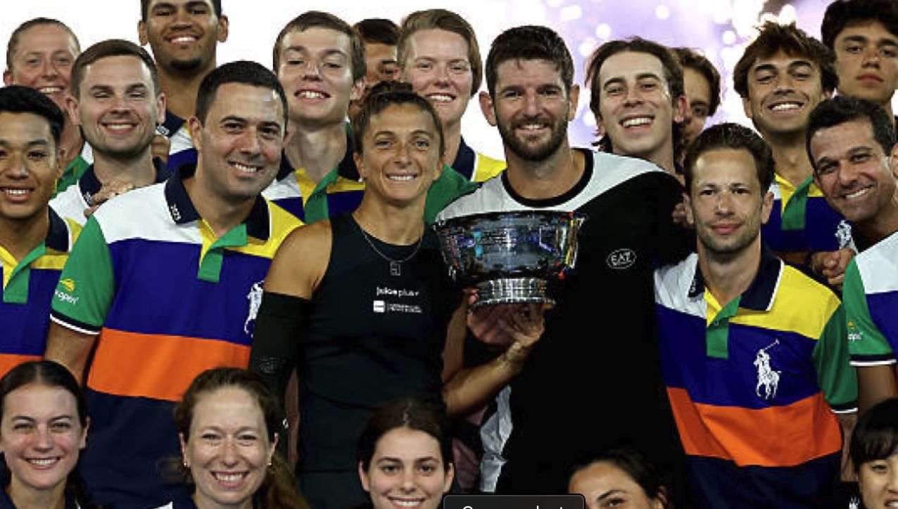 Sara Errani e Andrea Vavassori nella foto - Foto Getty Images