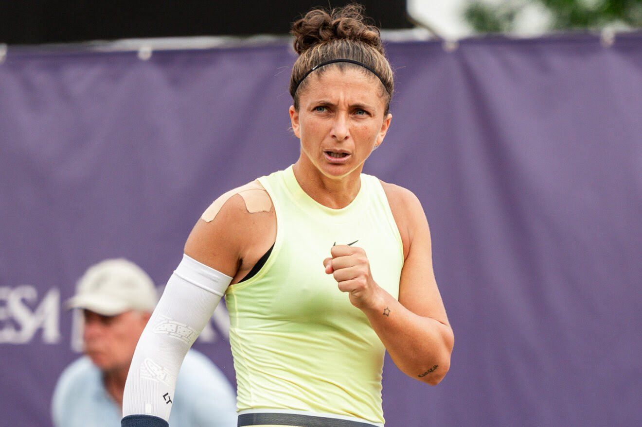 L'azzurra Sara Errani ha raggiunto le semifinali della terza edizione del Veneto Open promoted by Regione del Veneto (foto Creativite Idea)