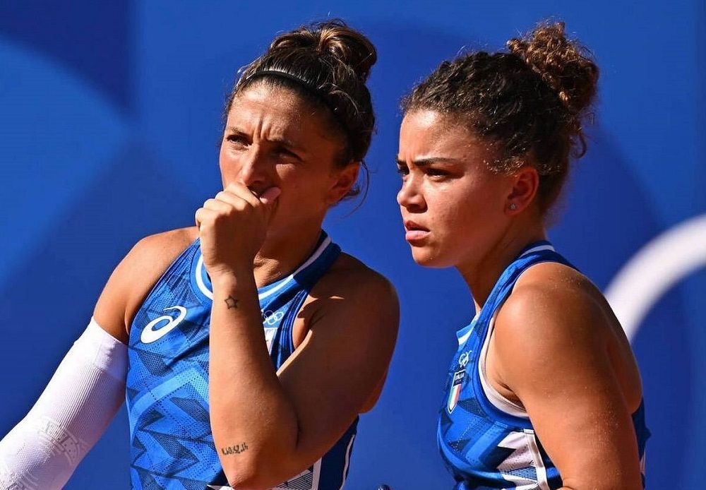 Sara Errani e Jasmine Paolini nella foto - Foto Getty Images