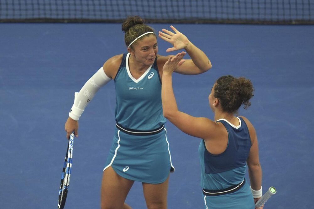 Sara Errani e Jasmine Paolini nella foto - Foto Getty Images