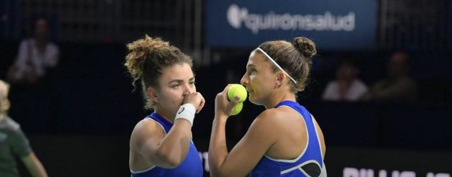 Sara Errani e Jasmine Paolini nella foto - Foto Getty Images