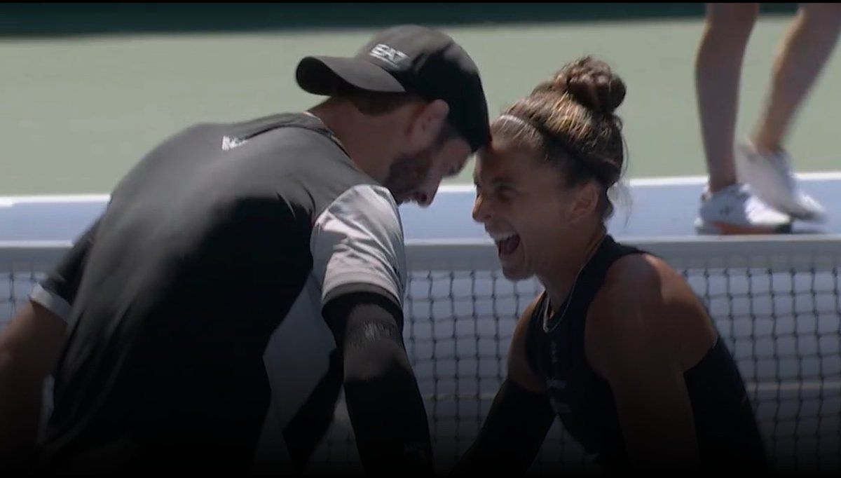 Sara Errani e Andrea Vavassori nella foto