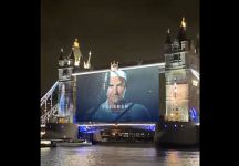 L’impressionante promozione a Londra del documentario su Federer (video)