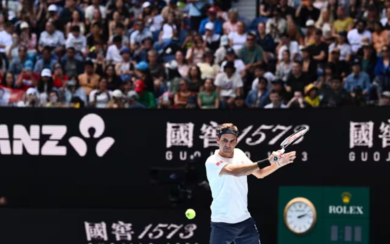 Roger Federer agli Australian Open 2026