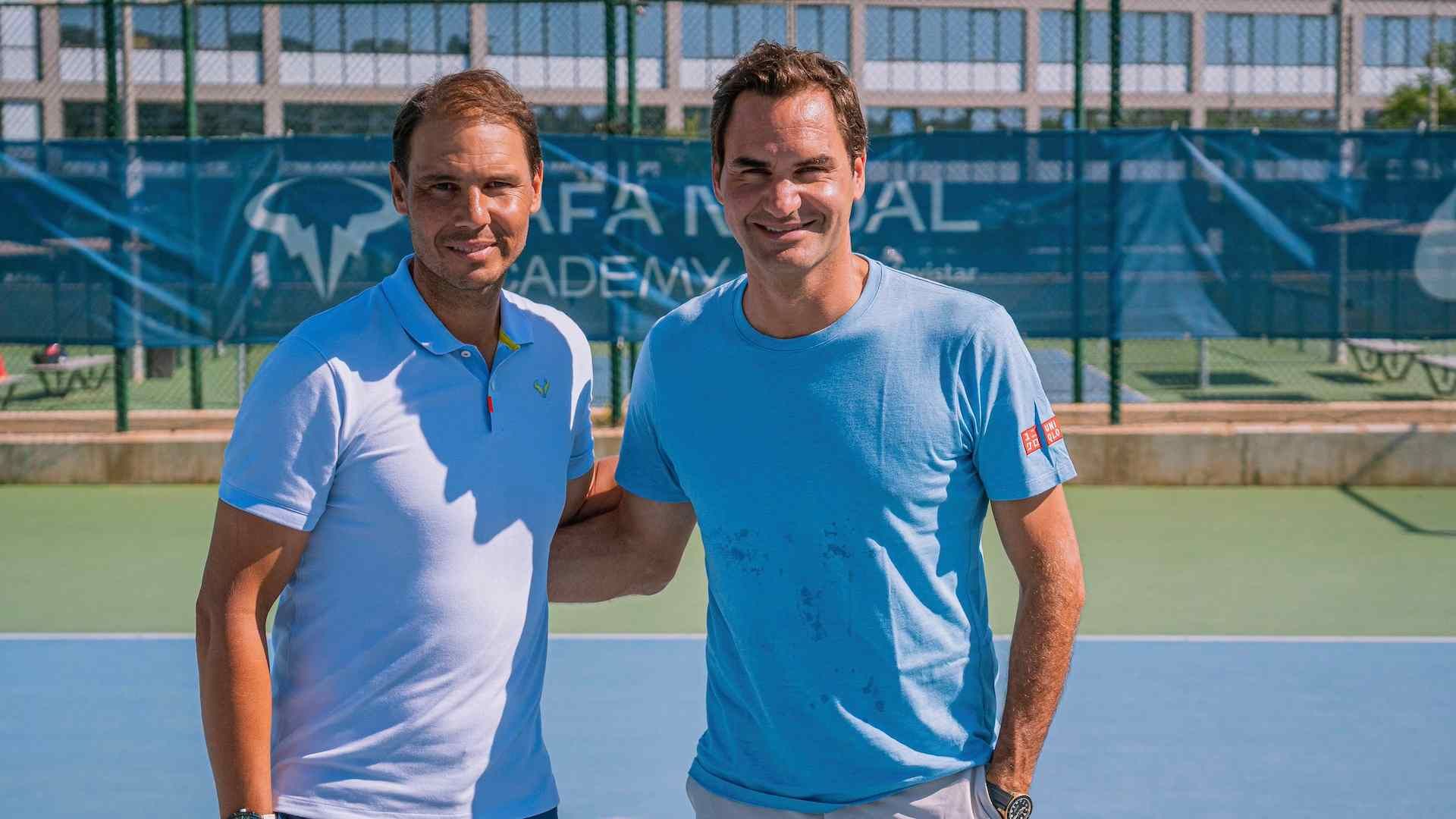 Roger e Rafa in un loro recente incontro a Manacor