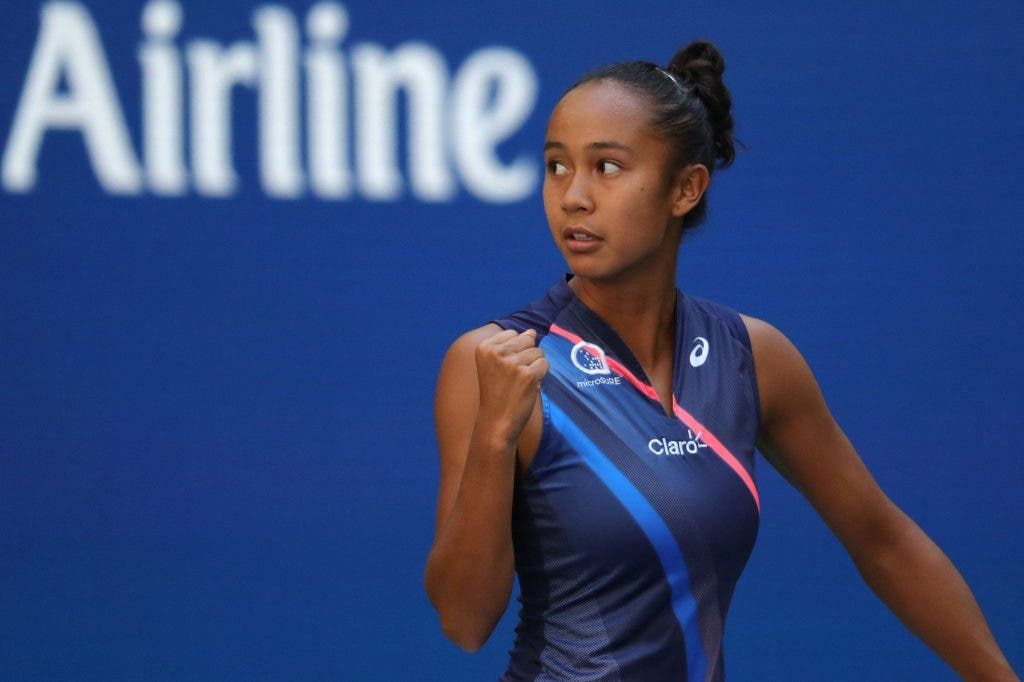 Leylah Fernandez nella foto - Foto getty images