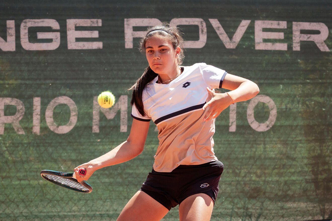 Alessandra Fiorillo ha battuto nel primo turno di qualificazione del Trofeo Bonfiglio la statunitense Olivia Traynor - Foto Luigi Leonardi