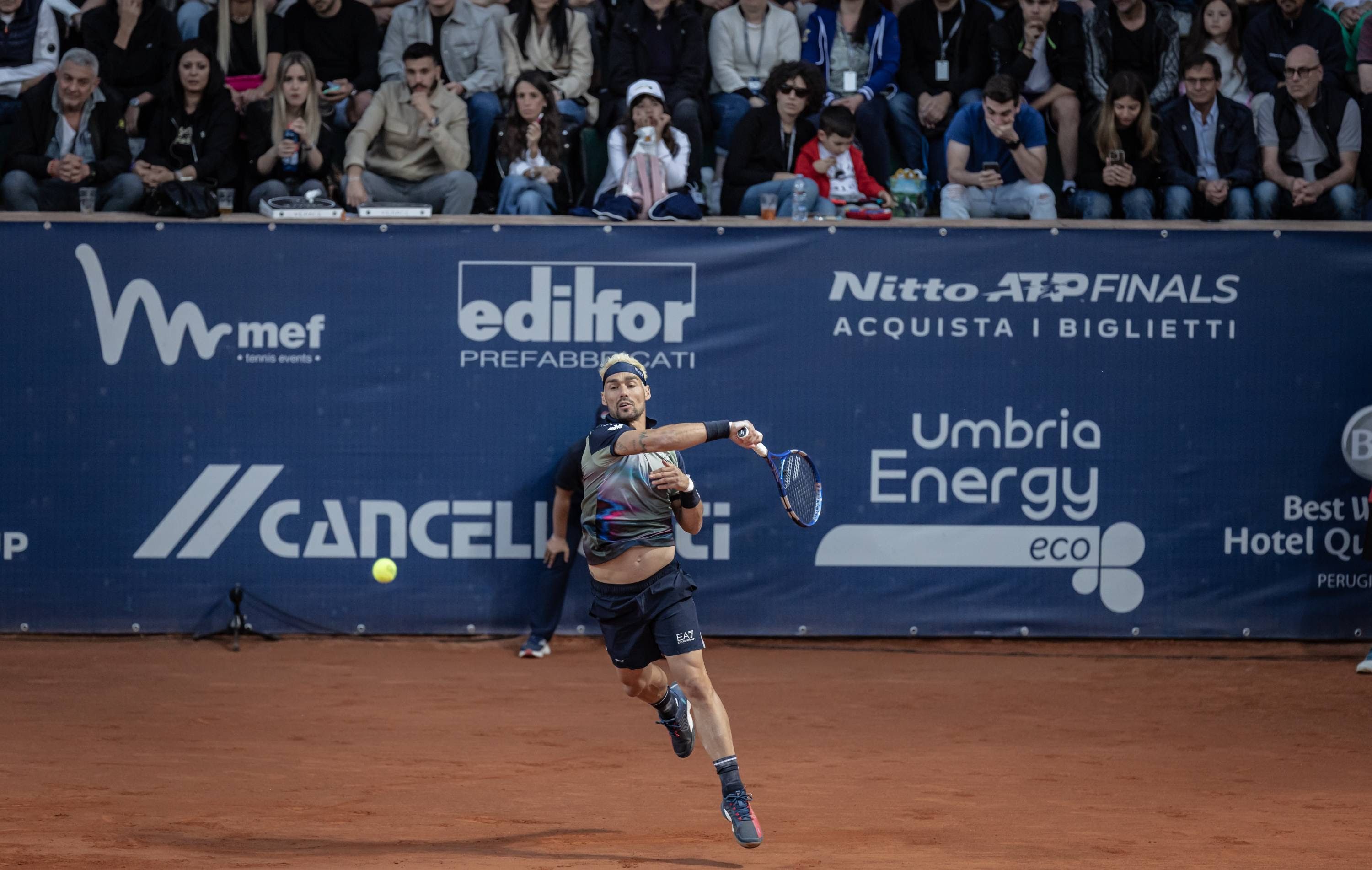 Fabio Fognini nella foto