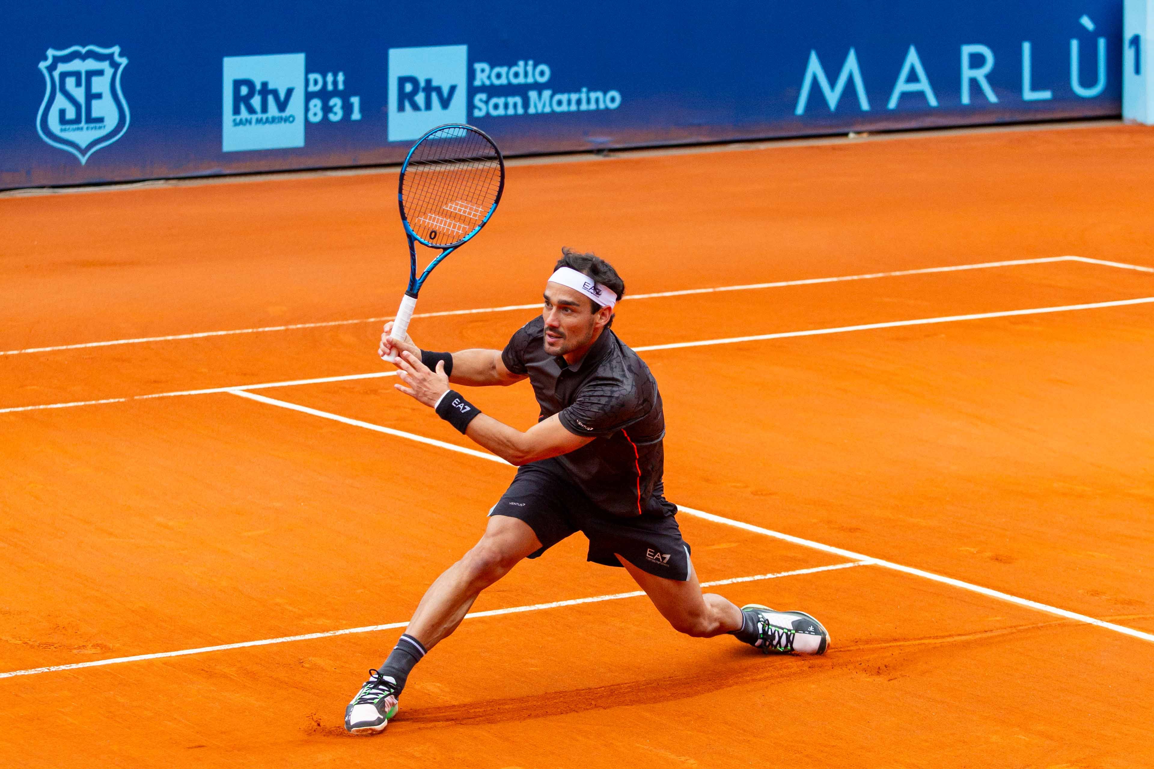 Fabio Fognini nella foto