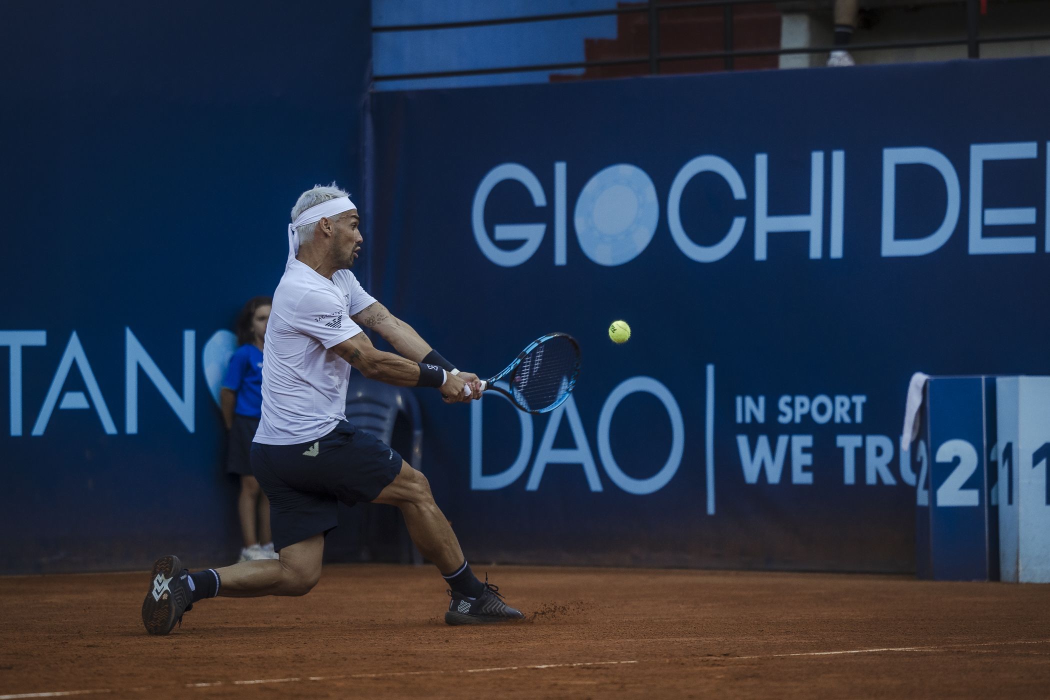 Fabio Fognini nella foto