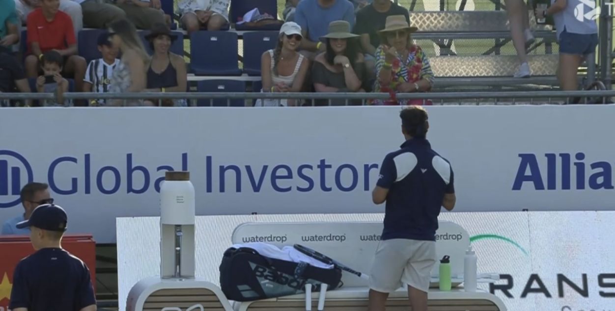 Fabio Fognini nella foto