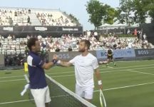 Battibecco tra Moutet e Fognini: scintille al saluto dopo il match (Video)