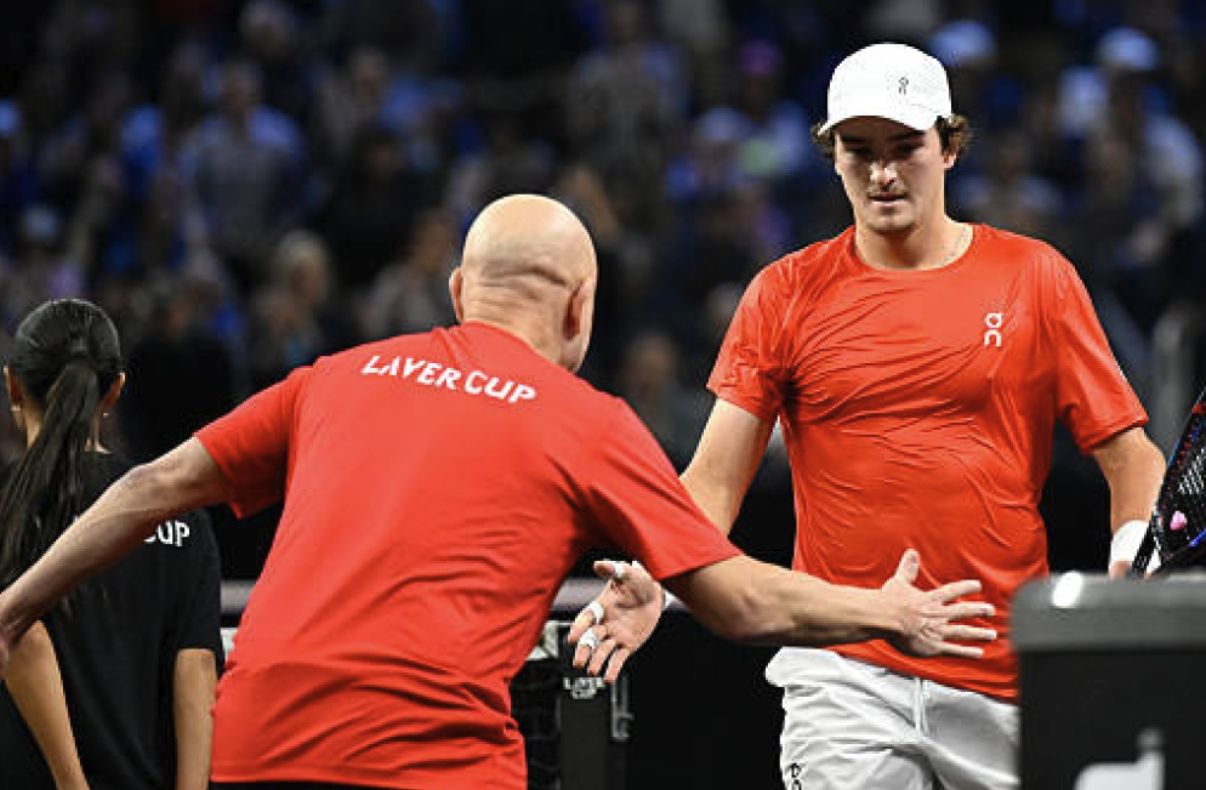 Agassi esulta con Fonseca - Foto: getty images