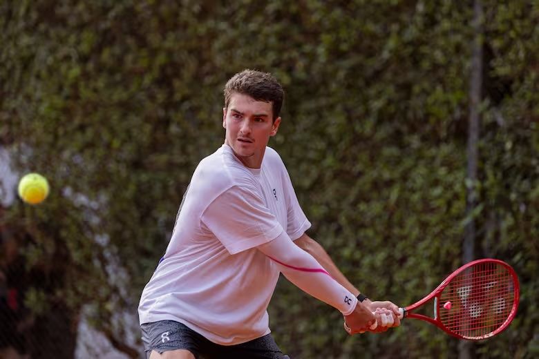 Joao Fonseca in allenamento a Buenos Aires (foto Argentina Open)