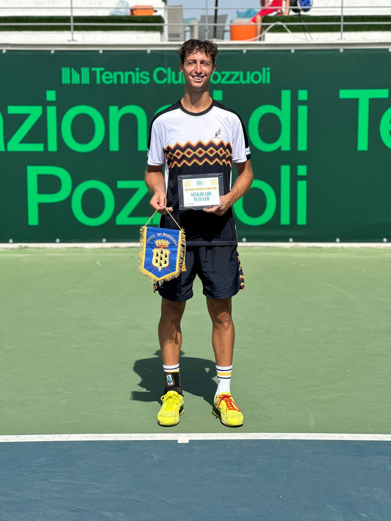 Francesco Forti vincente a Pozzuoli in singolo e doppio