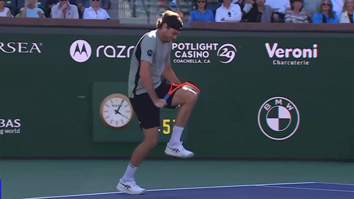 Fritz piega la racchetta a Indian Wells