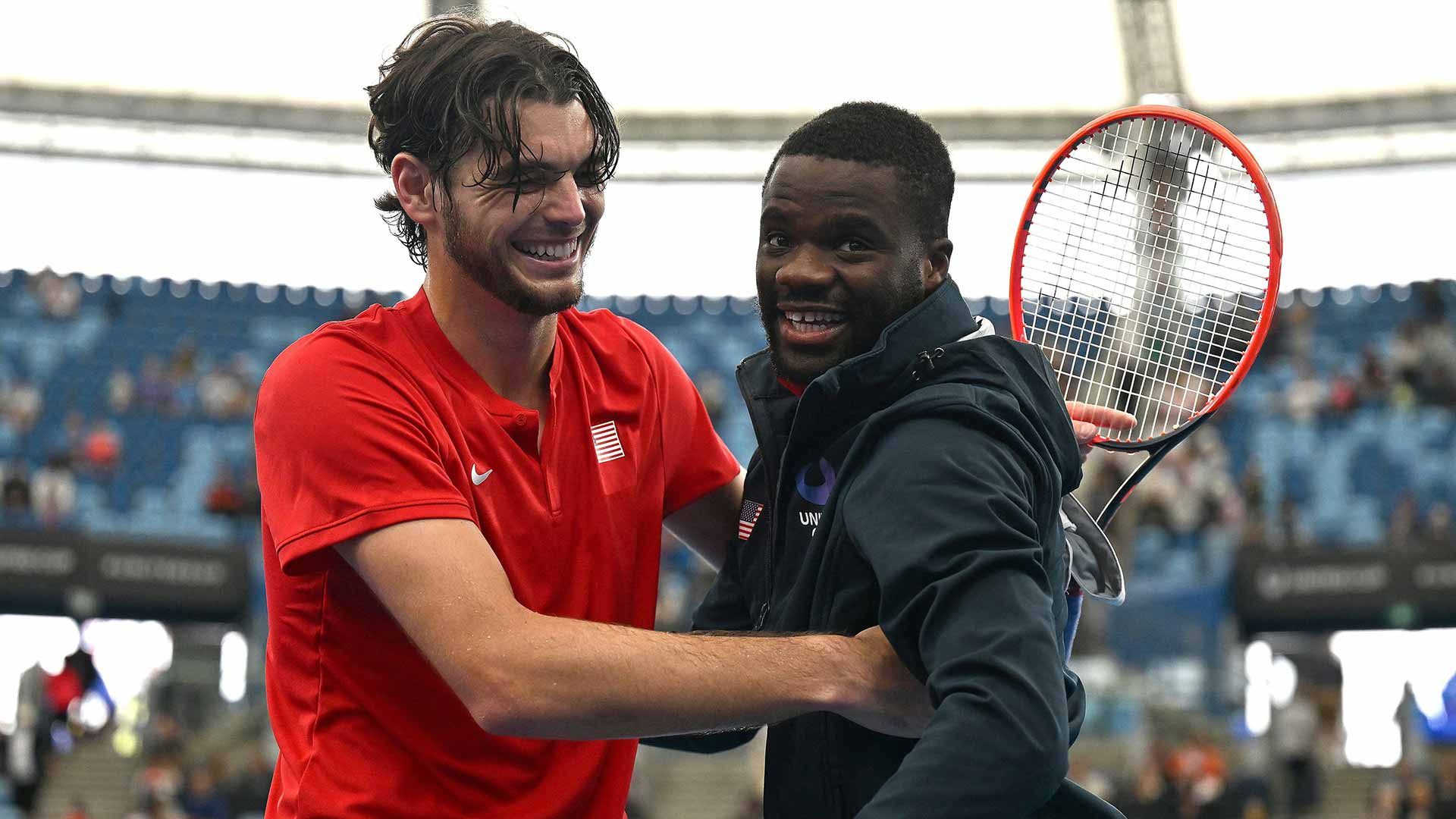 Taylor Fritz e Frances Tiafoe (foto ATPsite)