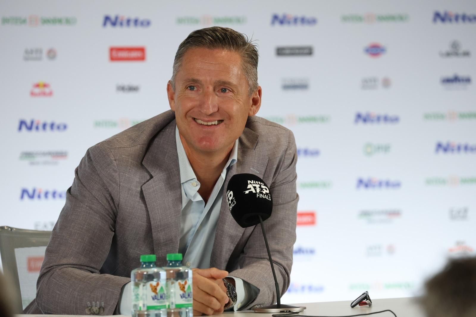 Andrea Gaudenzi, Presidente ATP, a Torino (foro Brigitte Grassotti)