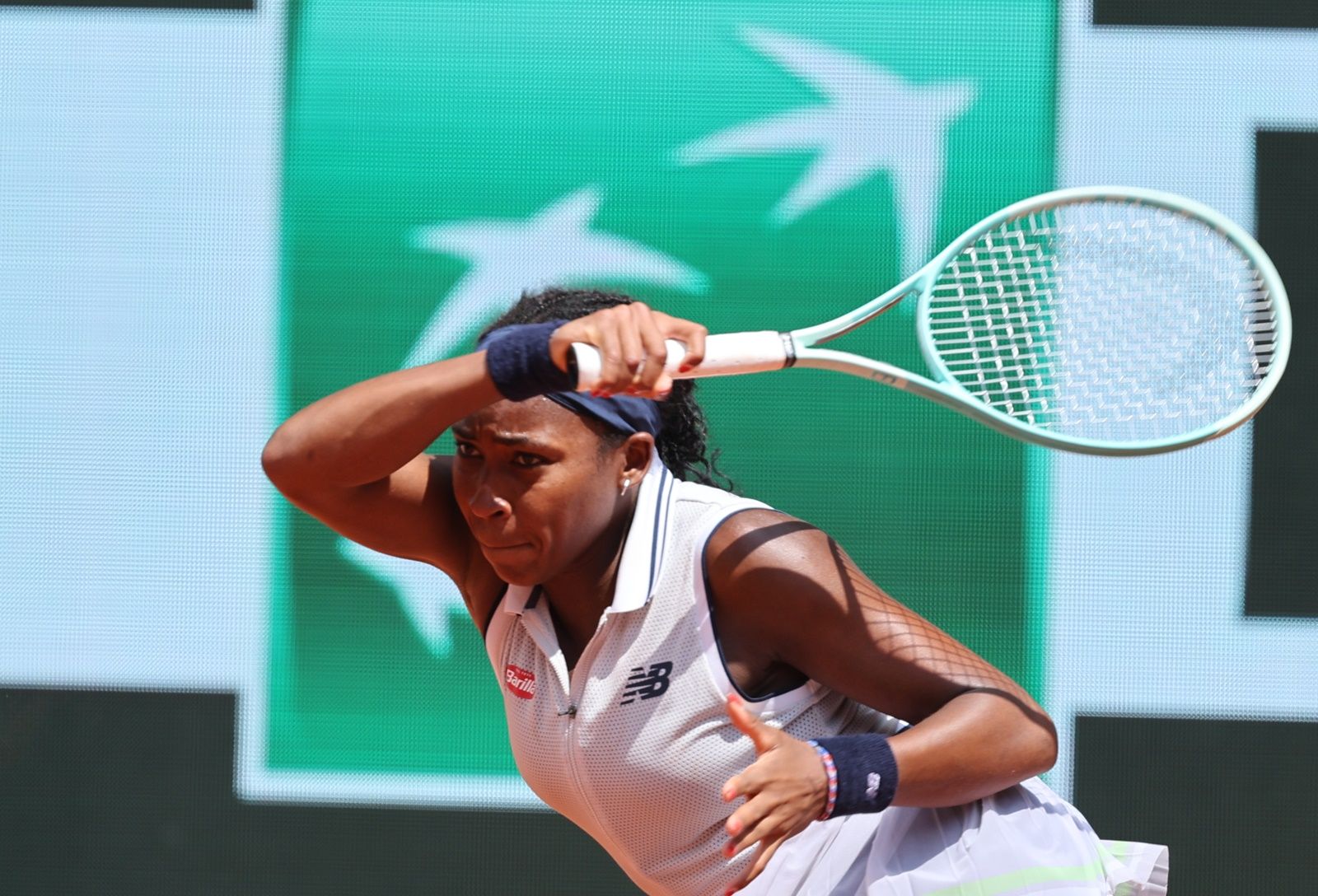 Coco Gauff nella foto  - Foto Patrick Boren