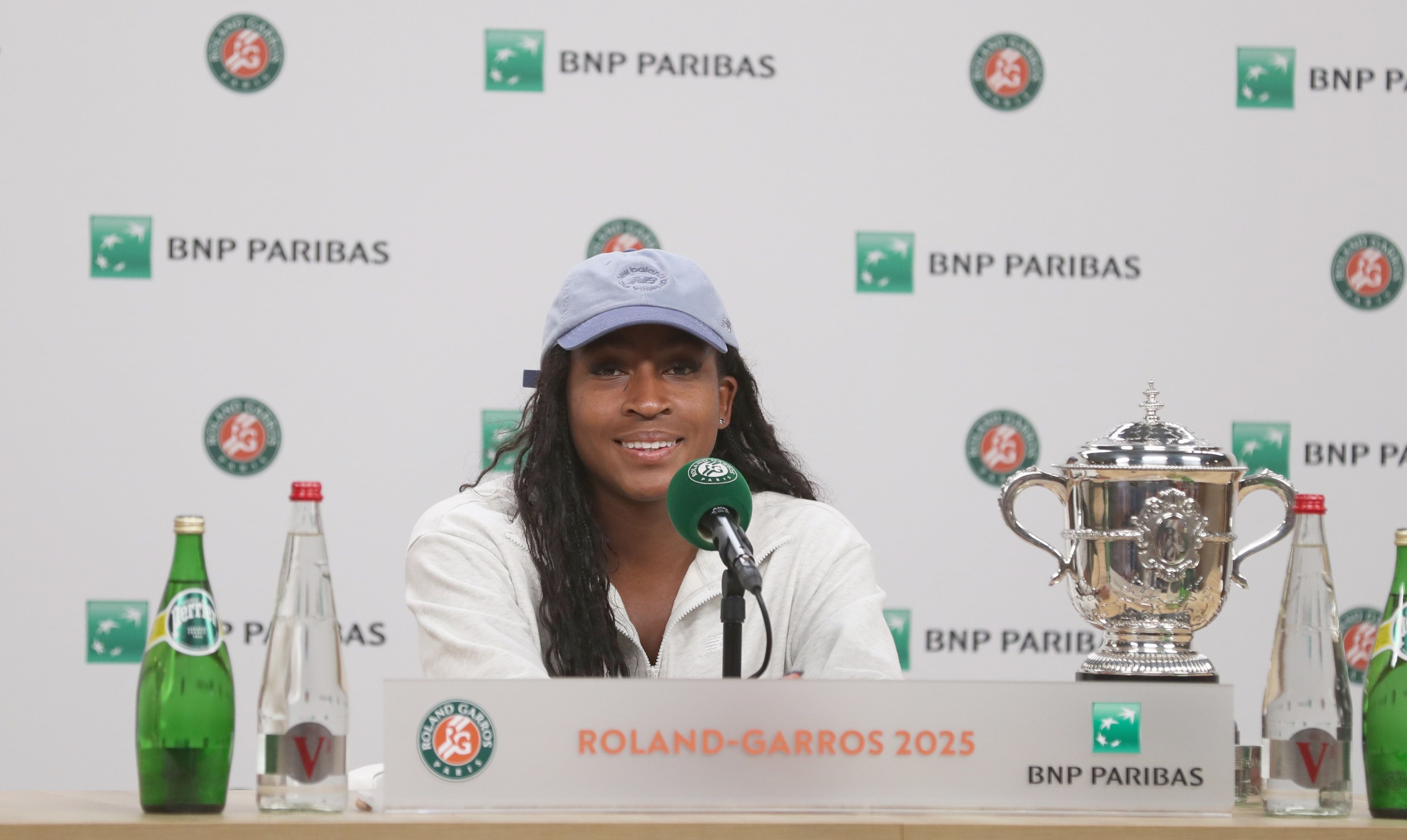 Coco Gauff nella foto - Foto Patrick Boren