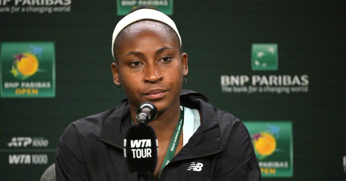Coco Gauff a Indian Wells