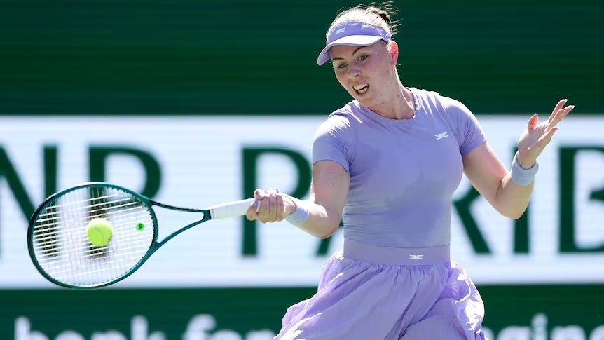 Talia Gibson a Indian Wells