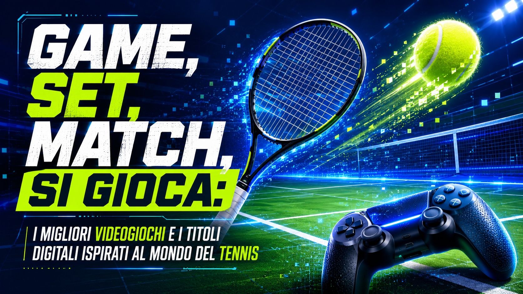 Game, Set, Match, si gioca: i migliori videogiochi e i titoli digitali ispirati al mondo del tennis