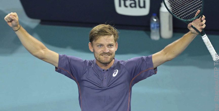 David Goffin nella foto  - Foto Getty Images