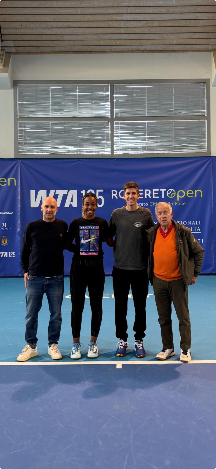 Tyra Grant è arrivata a Rovereto: il WTA 125 accoglie la sua stella