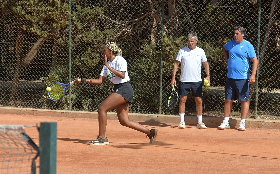 Tyra Grant si allena con Renzo Furlan