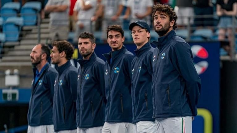 L'Italia nell'edizione 2022 dell'ATP Cup
