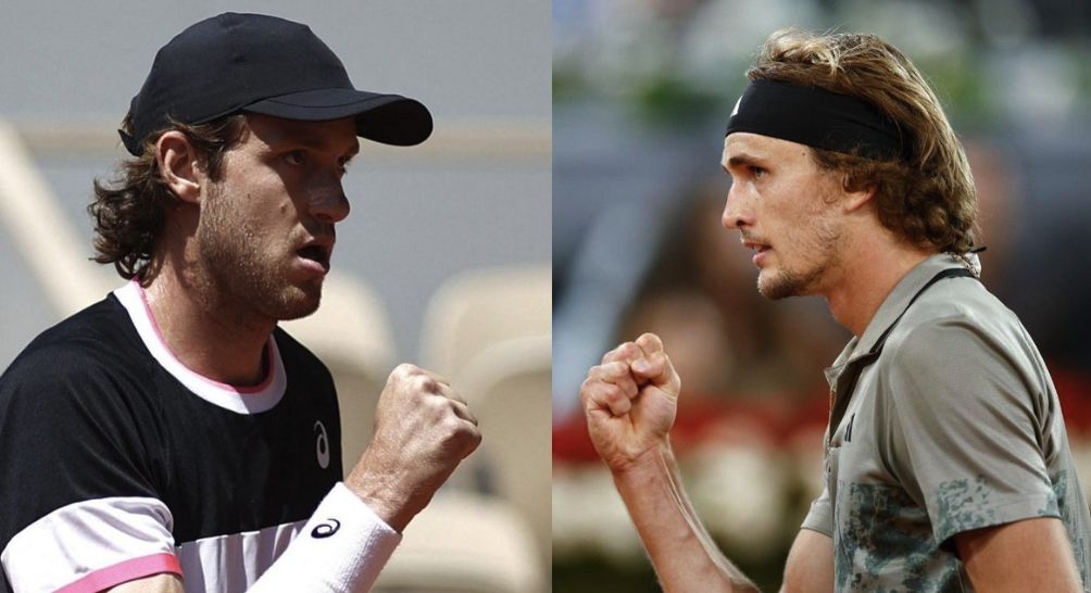 Nicolas Jarry e Alexander Zverev nella foto - Foto getty images