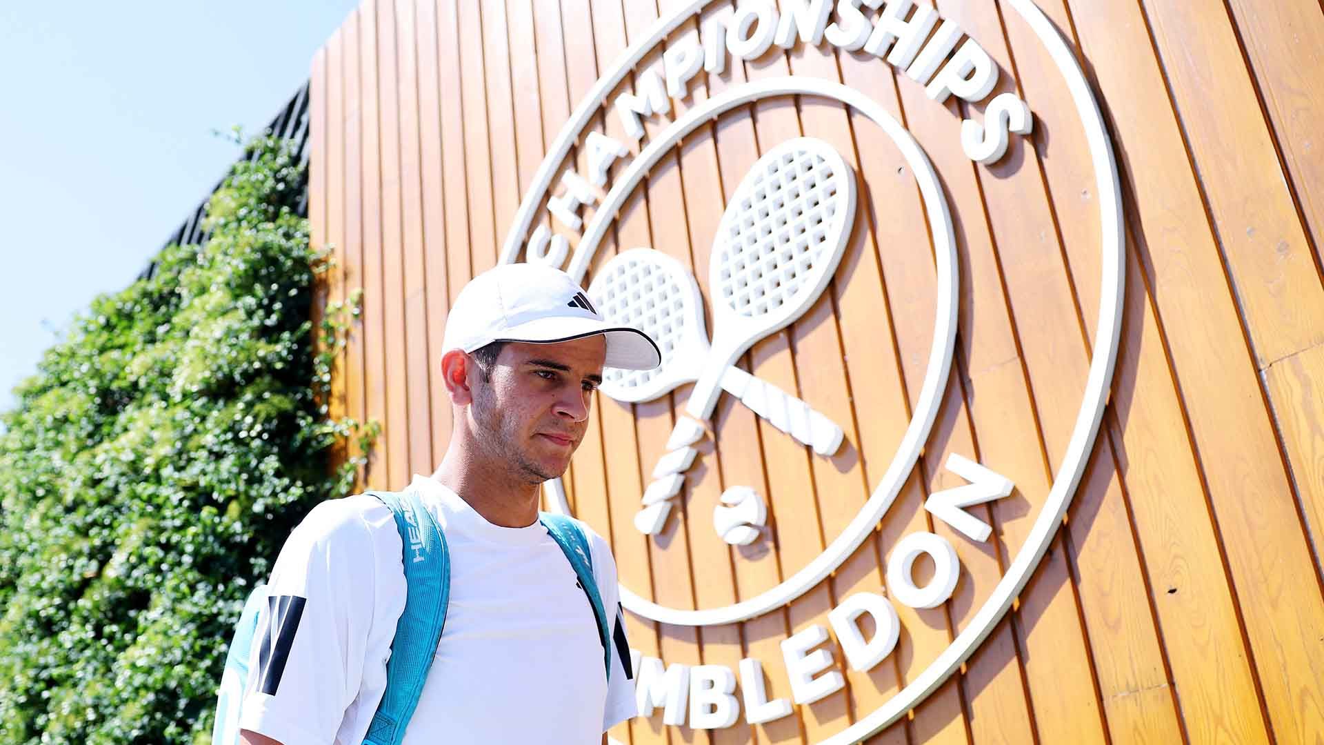 Rafael Jodar a Wimbledon - Foto getty images